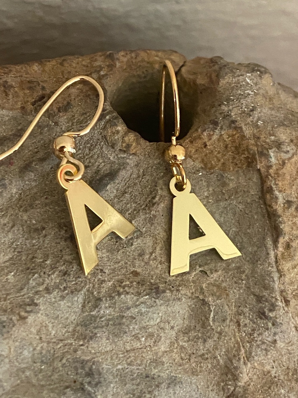 5/$10❤️❤️❤️NEW A Initial Handmade Earrings
